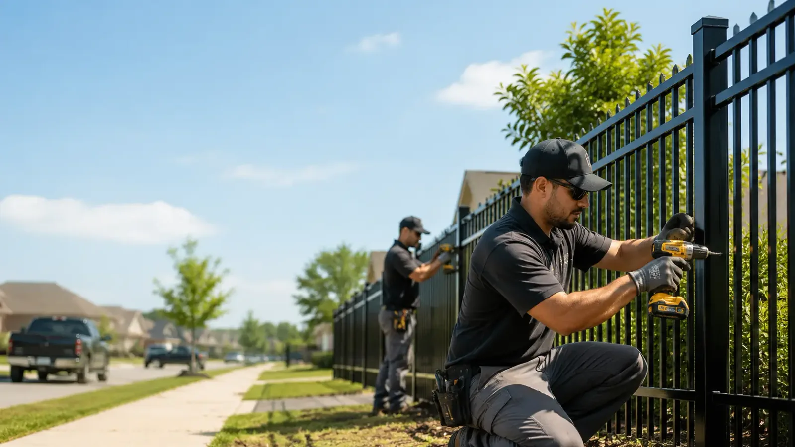 Metal Fence Installation in South Beloit, IL